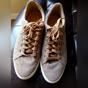 Skechers Vaso Wooly Womens Size 9 Taupe Beige Shoes SN 49874 Memory Foam